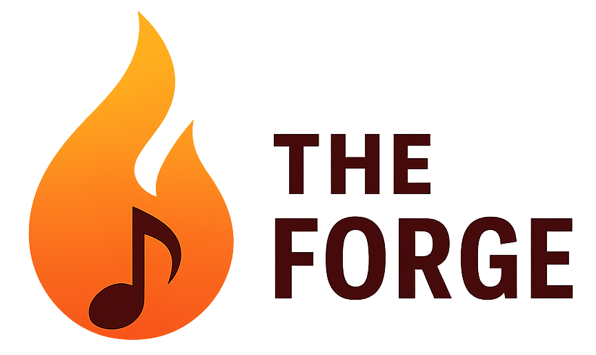 the forge music logo