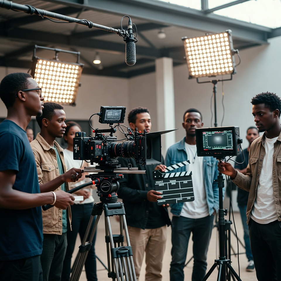 professional filmmaking