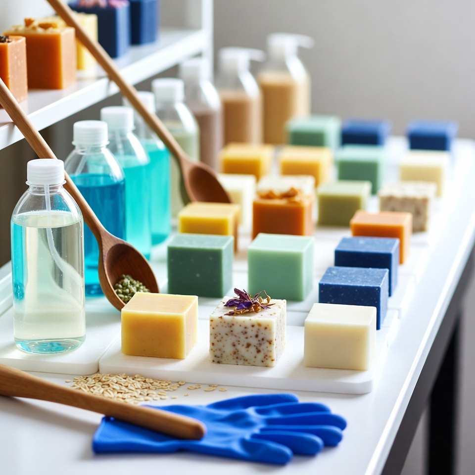 learn professional soap making